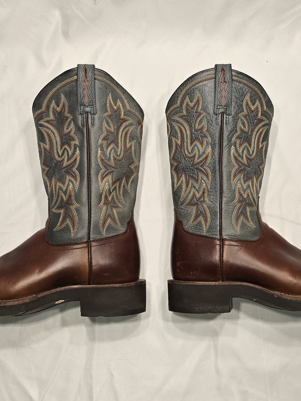 Ariat Delilah Western Leather Square Toe Cowgirl Boot - Picture 7 of 15